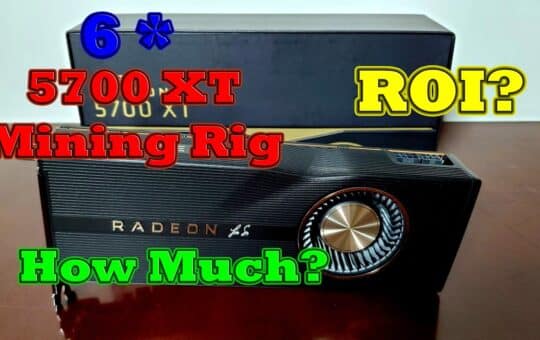 Rx 5700 Xt Mining Rig Roi When Hashrate