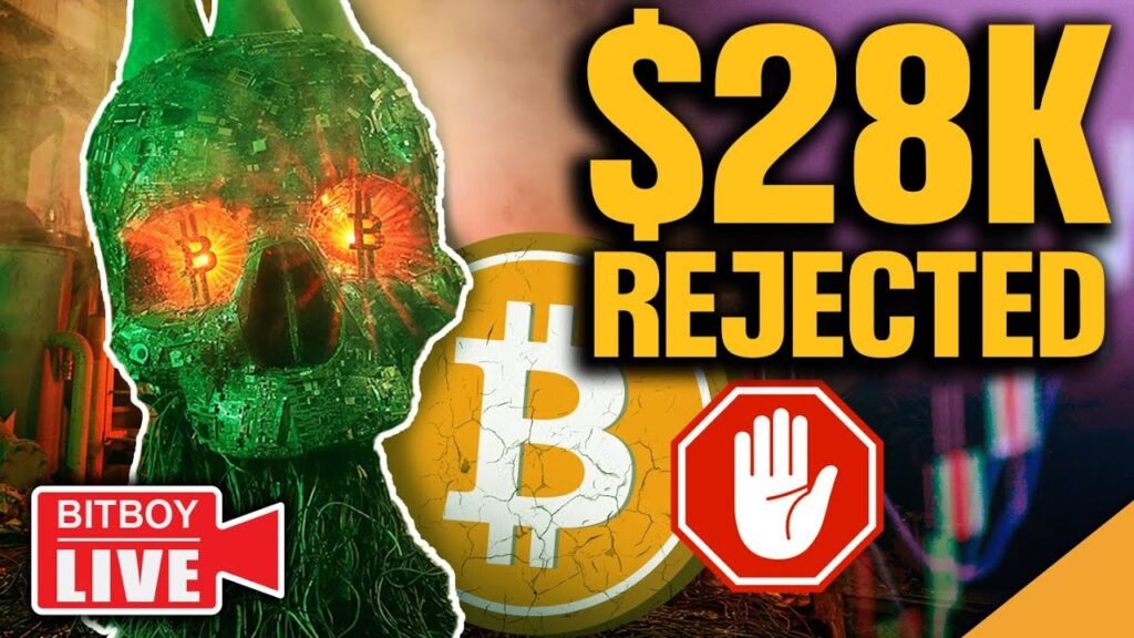 28K Bitcoin Rejected Banking Contagion Spreads