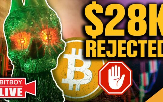 28K Bitcoin Rejected Banking Contagion Spreads