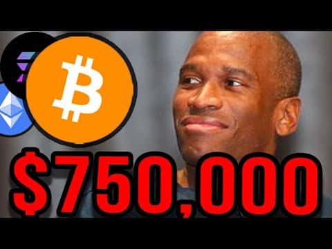 BITCOIN WILL HIT 750000 IN TWO YEARS its inevitable