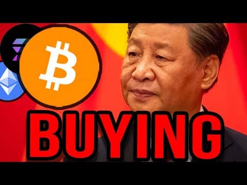 Breaking China Buying Bitcoin And Altcoins Heavily 4 Year Cycle Repeating