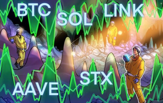 Bitcoin Price Will Crack $30K, Possibly Clearing The Way For Sol, Link, Aave And Stx.