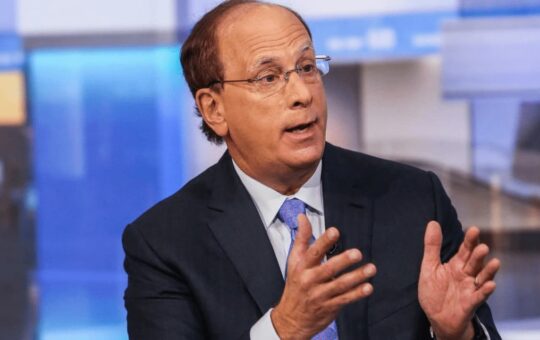 Blackrock Ceo Larry Fink Called The Bitcoin Pump &Quot;A Flight To Quality.&Quot;