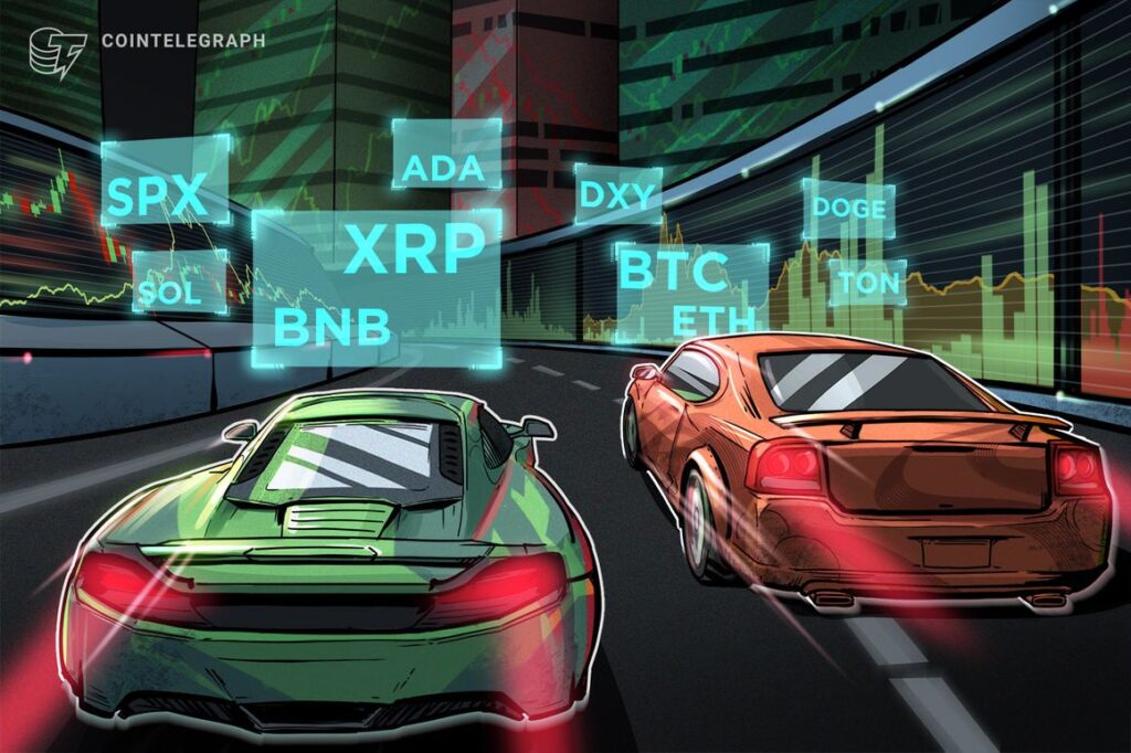 Price Analysis 10/2: Spx, Dxy, Btc, Eth, Bnb, Xrp, Sol, Ada, Doge, Ton