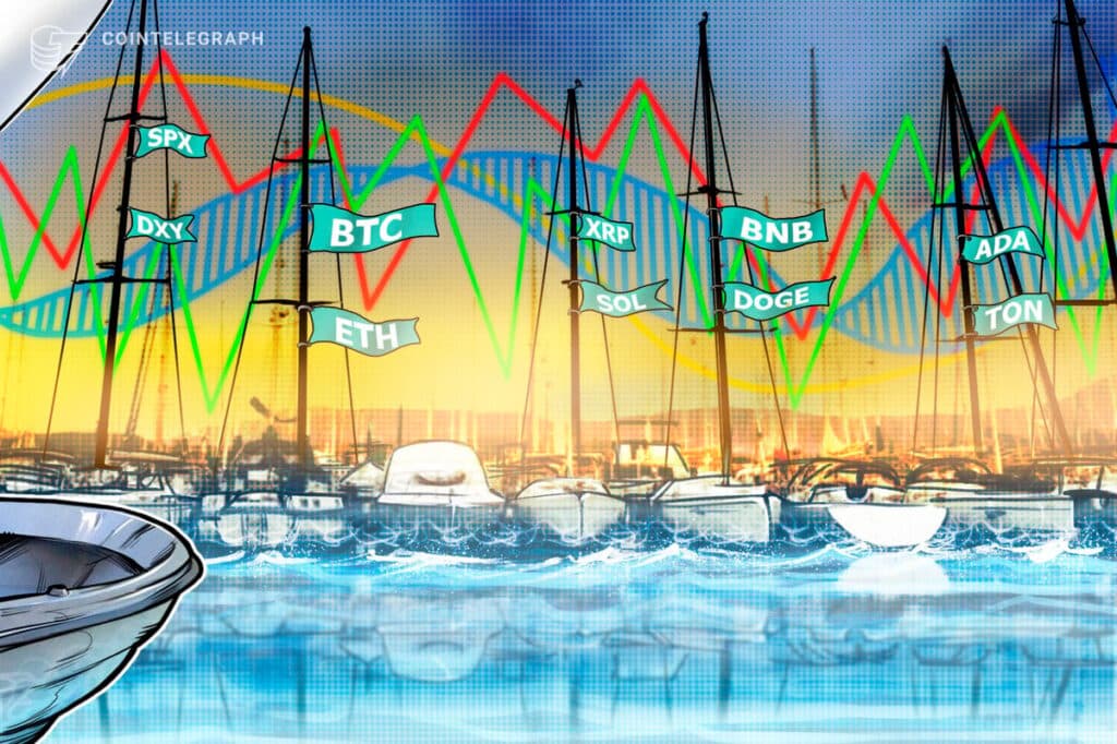 Price Analysis 10/30: SPX, DXY, BTC, ETH, BNB, XRP, SOL, ADA, DOGE, TON