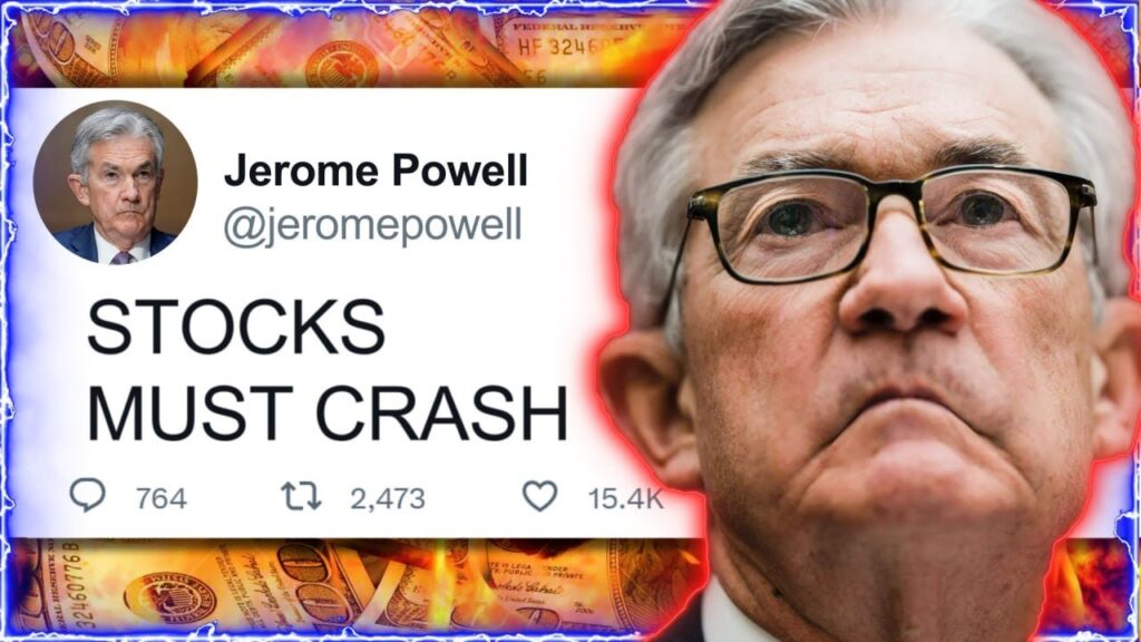 Warning Jerome Powell Must Crash Stock Market Opportunity Of A