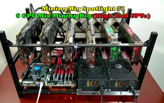 6 Gpu Mix Mining Rig Spotlight High End Gpus