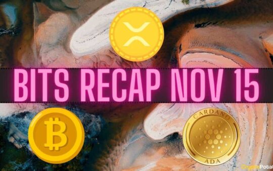 An Important Ripple Vs.  Sec Update, Bitcoin (Btc) Price Forecast, Crash Cardano (Ada) Forecast: Bits Recap Nov 15