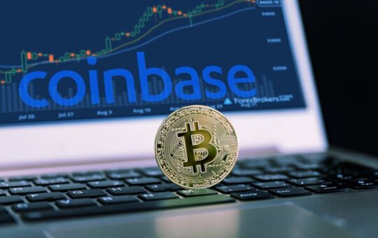 Coinbase Shares Hit An 18-Month High Alongside Bitcoin And Ethereum.