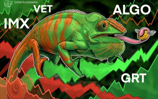 Vet, Imx, Grt And Algo Show Massive Combinations As Bitcoin Trades Above $37K