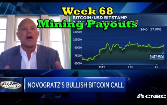 Week 68 Mining Payouts 71020