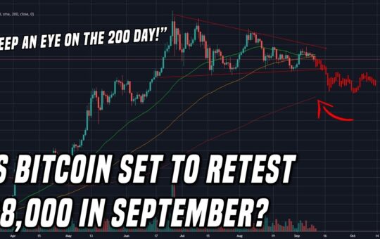 Bitcoin to 8000 in September Altcoins repeating similar patterns