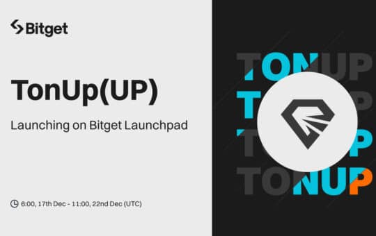 Bitget Announces The List Of Tonup On Launchpad