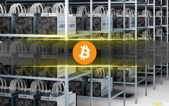 By 2023, Bitcoin Miners' Transaction Revenue Will Close 400% Yoy Surge.