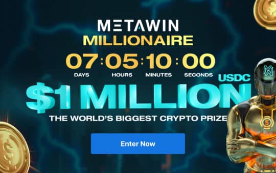 Revolutionary Blockchain Competition Platform Metawin Has Been Awarded A Grand Prize Of $1 Million.