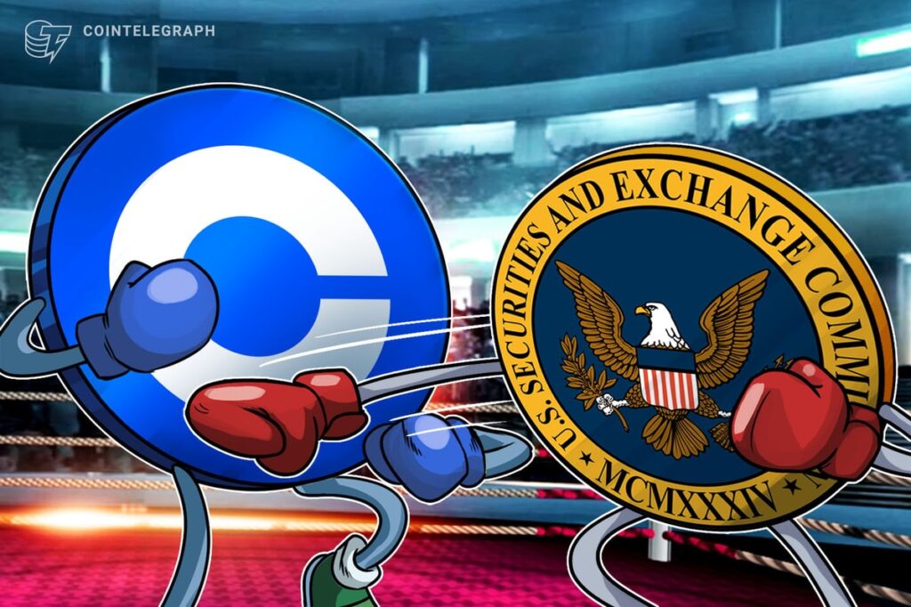 SEC faces conflict of interest lawsuit in Coinbase rulemaking litigation.