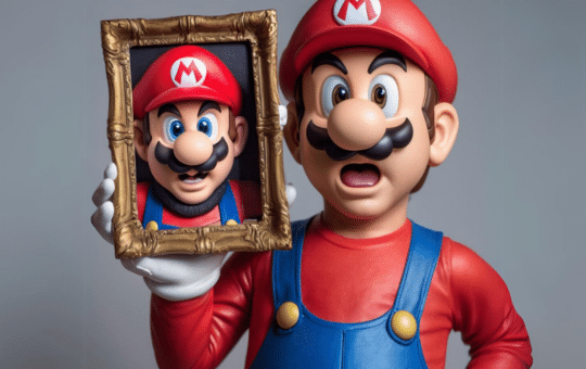 A Super Mario Ai Hologram Is Drawing Crowds In Vegas.