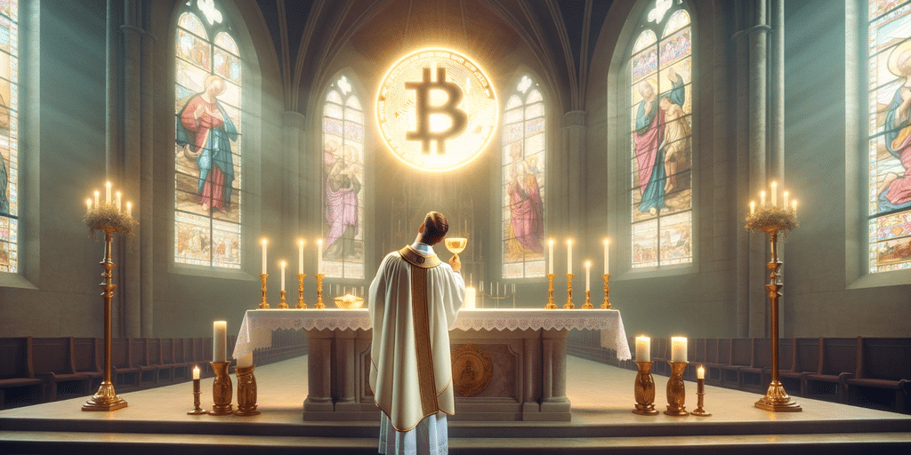 A Crypto Token Allegedly Issued By The Church Is Backed By Nothing But The Word Of God.