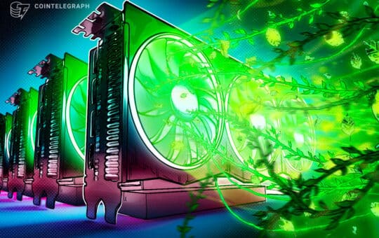 Bitcoin mining's sustainable energy usage has reached a peak of 54.5%