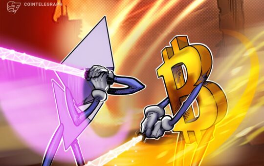 Ethereum seems to be ending its 18-month winning streak with Bitcoin