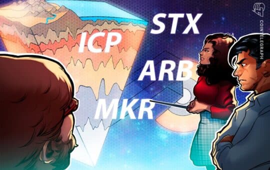 ICP, ARB, STX and MKR flash signals as traders wait for the Bitcoin ETF approval position