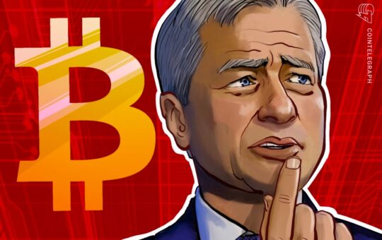 JPMorgan CEO Says Bitcoin 'Does Nothing,' BTC Price Hits $42.4K