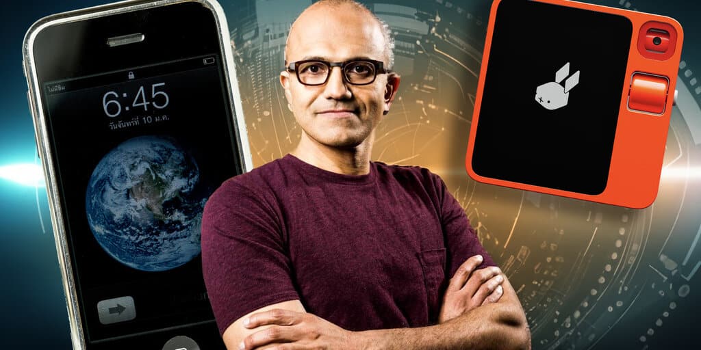 Microsoft Ceo: Rabbit R1 Ai Gadget Was 'Most Impressive' Display Since Steve Jobs Iphone Announced