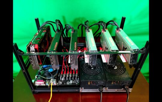 6 Gpu X Vega 64 Mining Rig Spotlight Mining