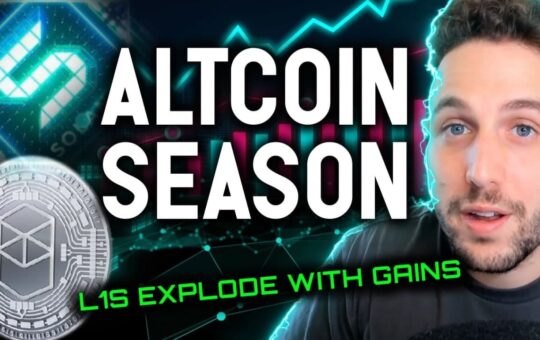 ALTCOIN SEASON L1s explode with gains as BTC sets up