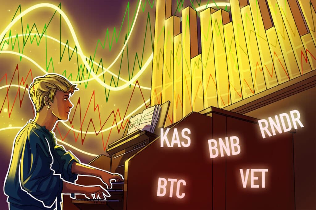 Bnb, Vet, Rndr And Kas Flash As Bitcoin Bulls Battle To Hold $52K