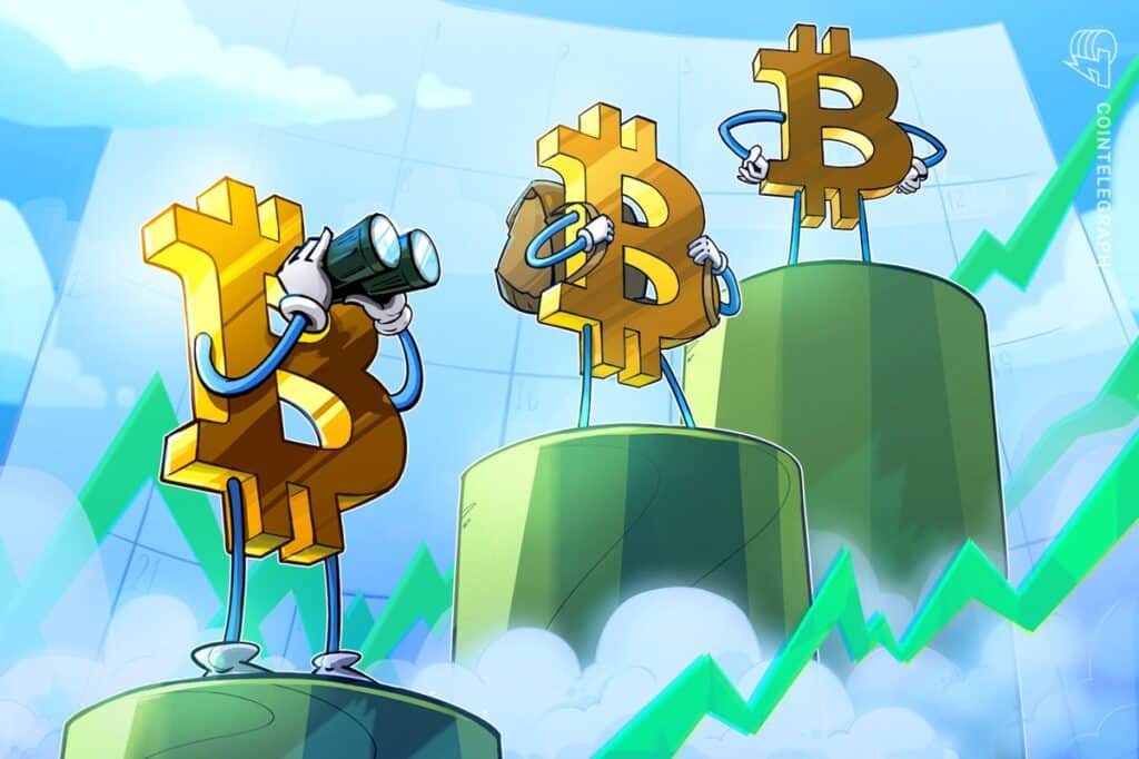 BTC price hits new February high as Bitcoin buyers target distant $25k.