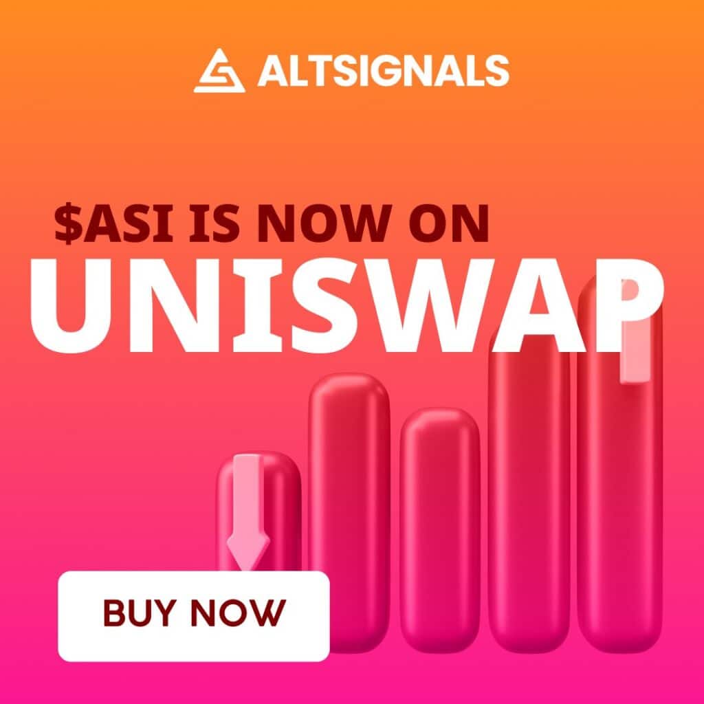 When Uniswap AltSignal's ASI is listed, LINK is up 26% in a week