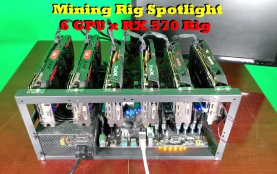 6 Gpu X Rx 570 Mining Rig Spotlight Mining