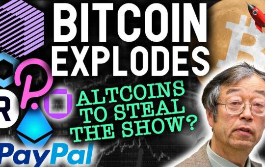 BITCOIN EXPLODES TO YEARLY HIGHS Altcoins showing signs next insane