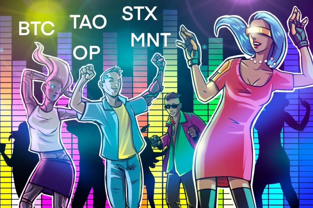 Bitcoin'S Rally To $70K Paves The Way For Op, Tao, Stx And Mnt