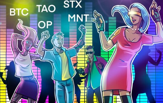 Bitcoin's rally to $70k paves the way for OP, TAO, STX and MNT