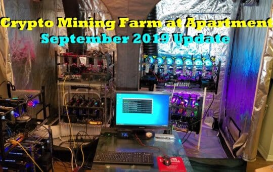 Crypto Mining Farm At Apartment September 2019 Update