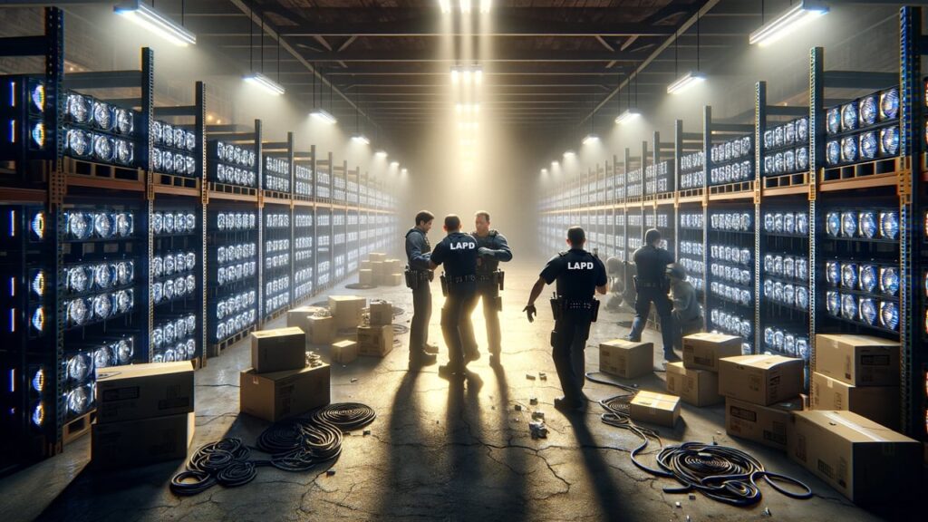 Lapd Recovers $6.9 Million In Stolen Bitcoin Miners, Suspects In Jail