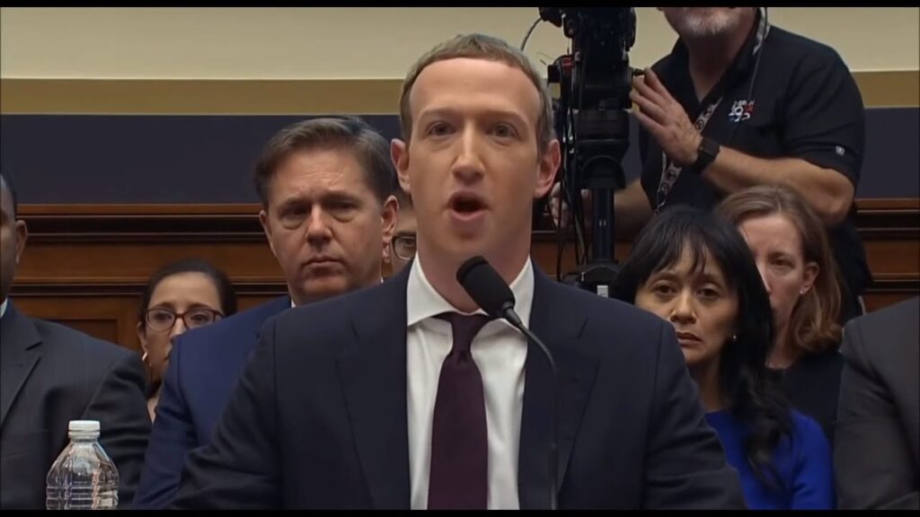 Mark Zuckerberg on Cryptocurrency before Congress