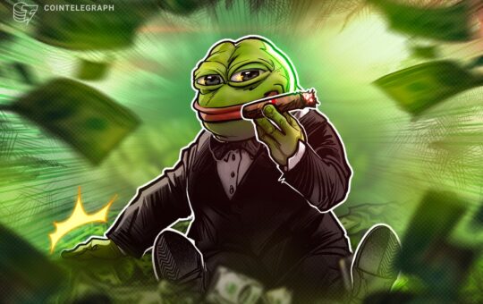 Pepe, Floki, Bonk And Other Memecoins Recorded A 3,000% Increase In Weekly Volume.