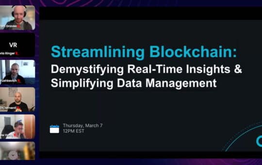 Streamlining Blockchain: Simplifying Real-Time Insights And Simplifying Data Management