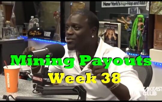 Week 38 Mining Payouts 091519