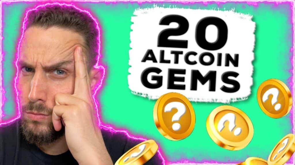 20 ALTCOIN GEMS YOU MUST HAVE ON YOUR RADAR Last