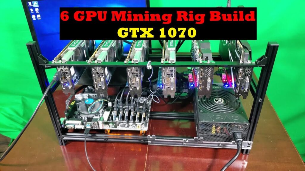 6 GPU Mining Rig Build GTX 1070