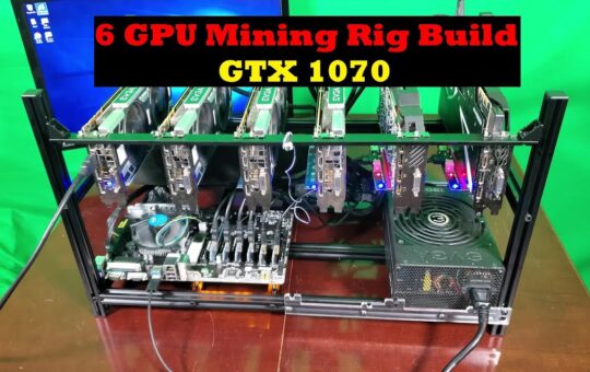 6 GPU Mining Rig Build GTX 1070