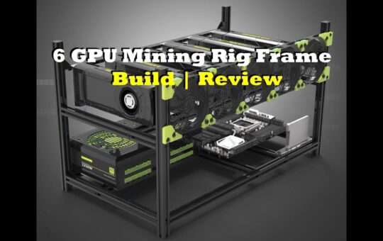 6 Gpu Mining Rig Frame By Veddha Build