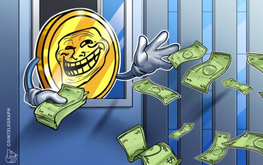 After spending 8 thousand dollars on Ethereum memecoin, the trader received a payment of 6 million dollars