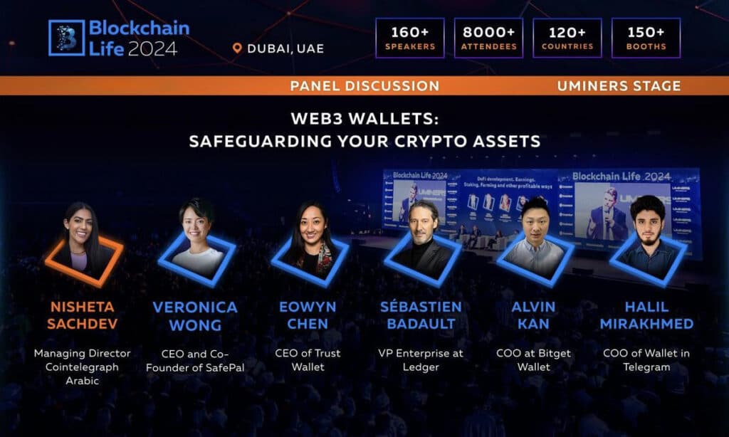 Biget Wallet Chief Operating Officer Presents Web3 Wallet Security Strategies At Blockchain Life In Dubai