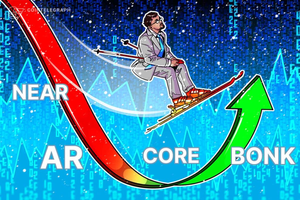 Bitcoin's regional action will focus on NEAR, AR, CORE and BONK