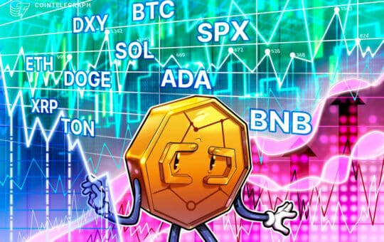 Price Analysis 4/8: Spx, Dxy, Btc, Eth, Bnb, Sol, Xrp, Doge, Ada, Ton